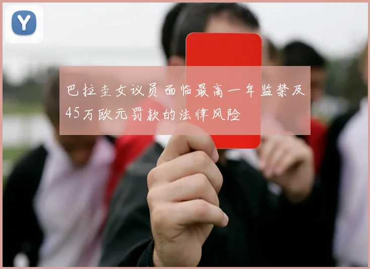 巴拉圭女议员面临最高一年监禁及45万欧元罚款的法律风险